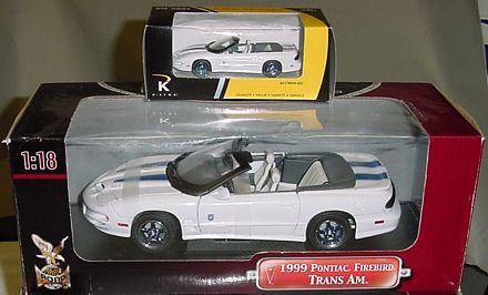 Die Cast Firebird and Trans Am Page